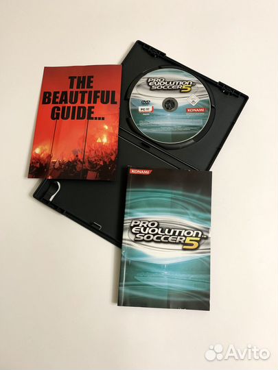 Pro Evolution Soccer 5 зарубежная лицензия DVD-box