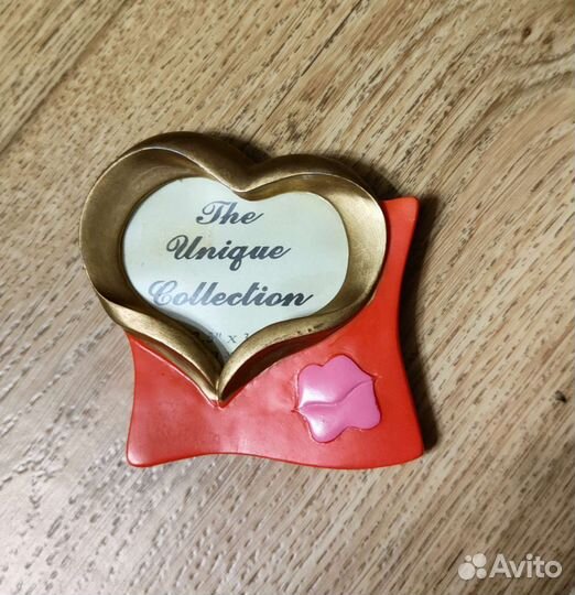 Фигурки мишки и бычок, фоторамка