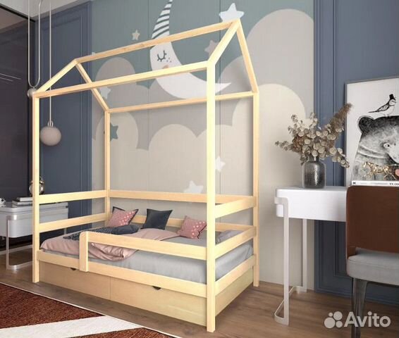Детская кровать домик