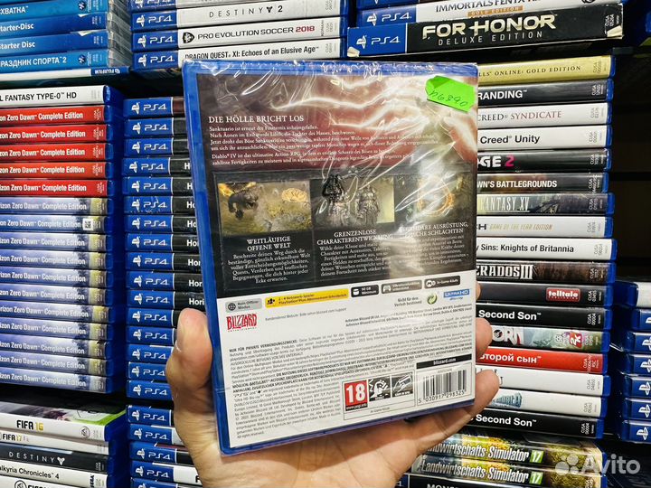 Diablo 4 диск новый диск