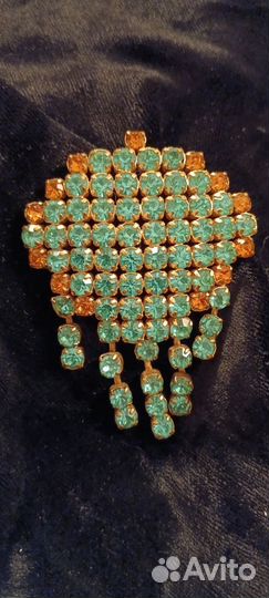 Брошь-орден, бижутерия, ЧССР