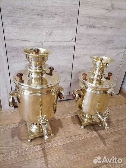 Самовар на дровах царские