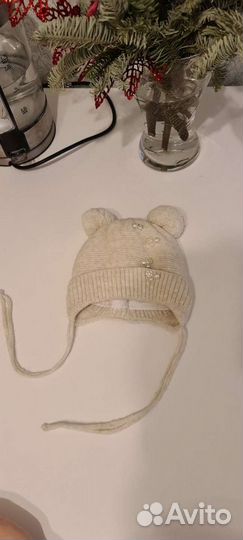 Шапочка зимняя детская