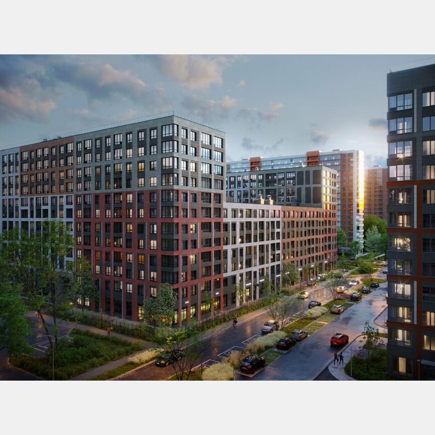 3-к. квартира, 76,9 м², 1/12 эт.