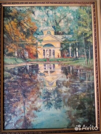 Картина маслом на холсте Куприянов В.А