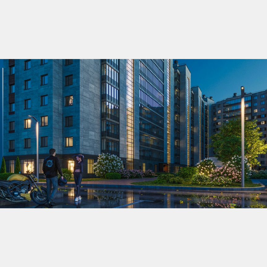 Квартира-студия, 26,6 м², 10/12 эт.