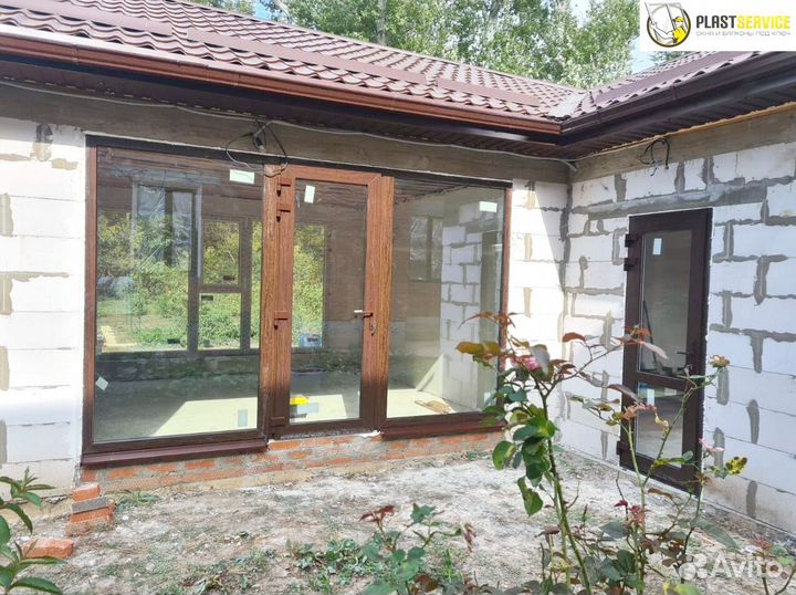 Балконные окна пластиковые алюминиевые остекление