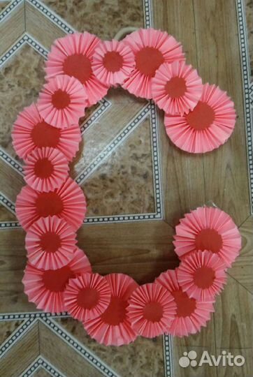 Цифра 1 на годик и буквы (софия)