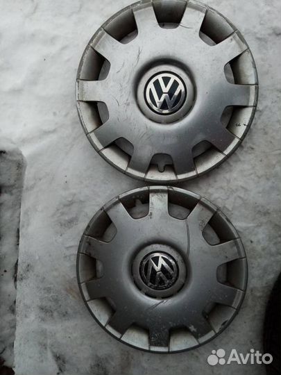 Колпаки Volkswagen оригинал 2 штуки R 14