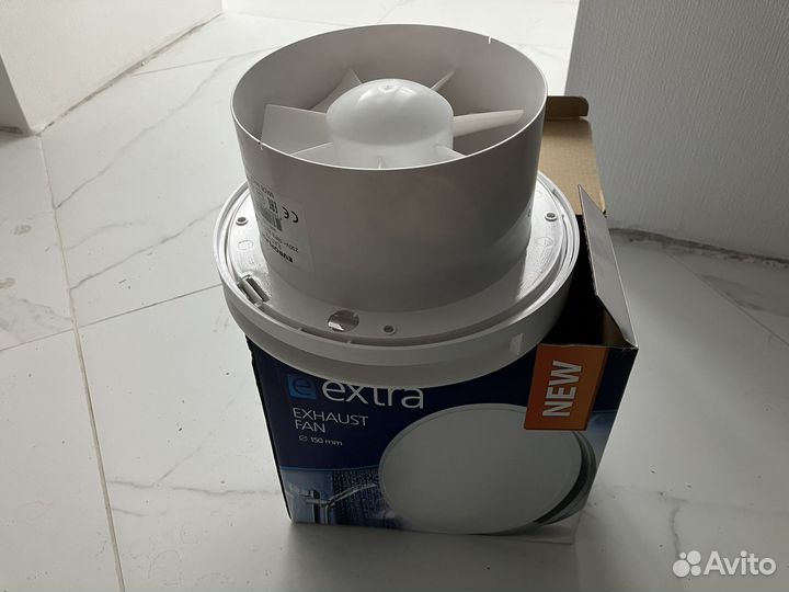 Вытяжной вентилятор, D150мм, Europlast EAT150