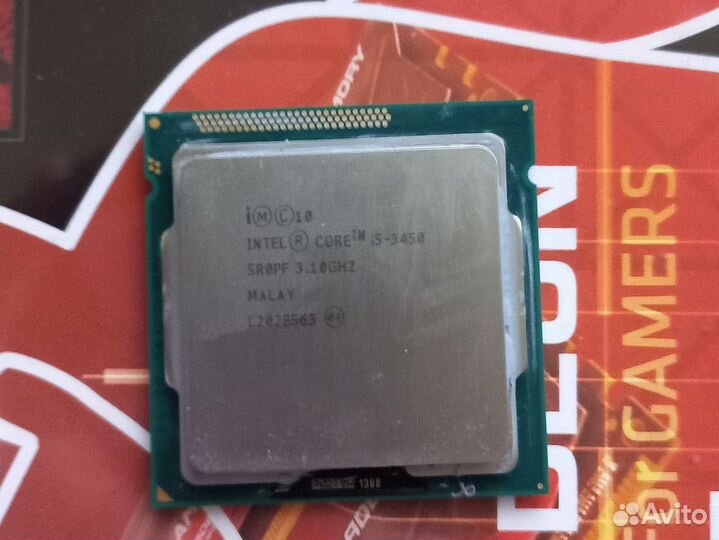 Процессор intel core i5-3450 3.10GHZ