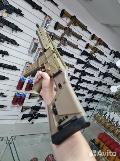 Страйкбольный автомат (A&K) masada SPR TAN