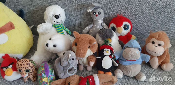Мягкие игрушки пакетом