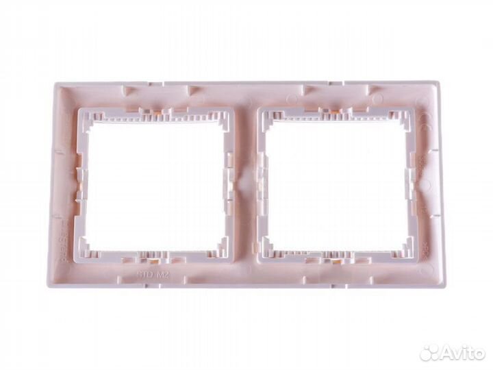 Рамка Legrand Valena 2 поста белая