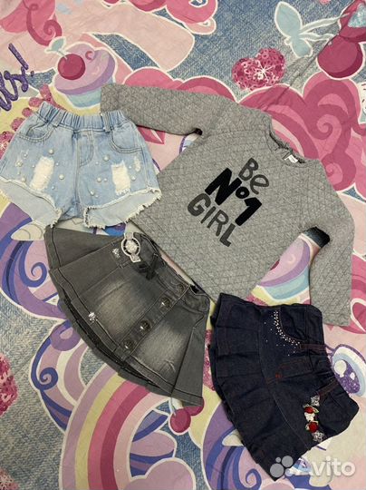 Детские вещи на девочку 3-4 года