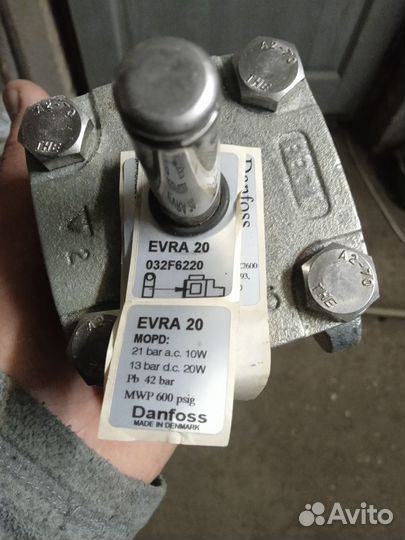 Соленоидный клапан Danfoss evra15