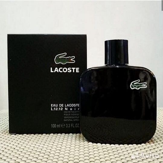 Лакост Нуар черный