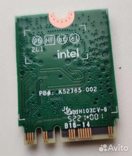 Wi-Fi адаптер + Bluetooth Intel Wi-Fi 6 AX210.ngwg