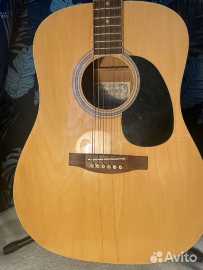 Электроакустическая гитара martinez w-11