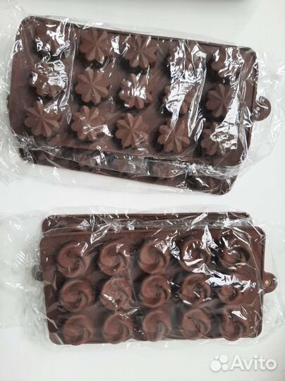 Силиконовая форма для шоколада и конфет