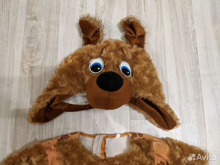 Костюм карнавальный плюшевый 