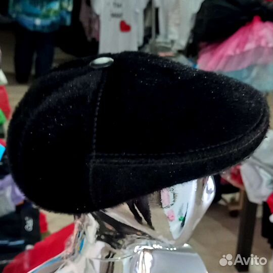 Меховая мужская кепка