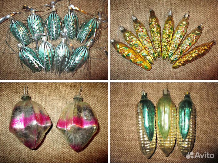 Новогодние Советские игрушки (много)