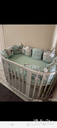 Кровать круглая+овальная