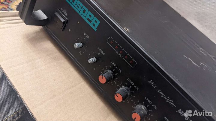 Микшер-усилитель звука MP-610P dsppa