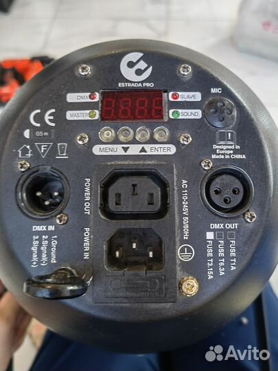 Led Strada PRO LED PAR 64 1812 BK и пульт