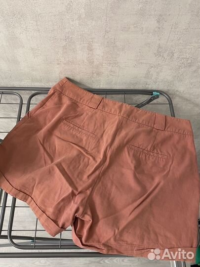 Шорты пудровые большой размер