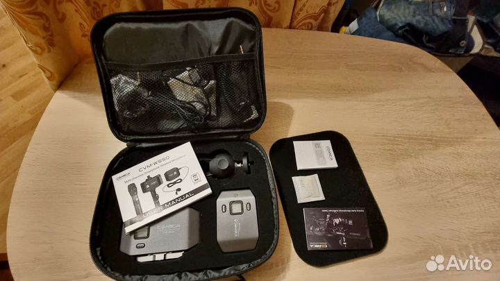 Беспроводной петличный микрофон comica CVM-WS50