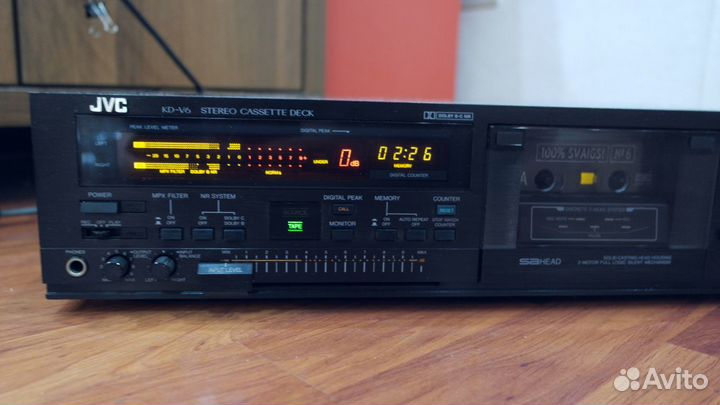 Кассетная дека JVC KD-V6