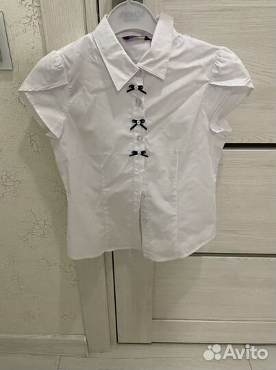 Блузка новая 128/школьная форма