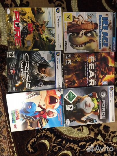 Двд диски с играми для PC