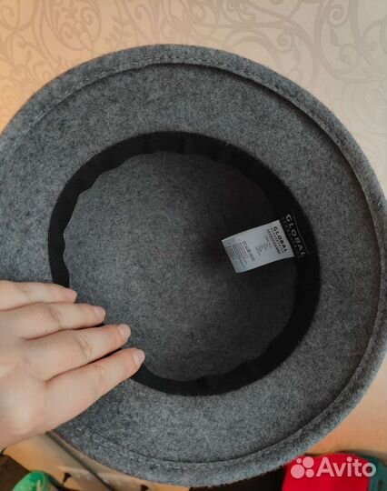 Шляпа женская шерсть