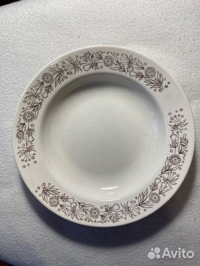 Тарелки фарфоровые СССР