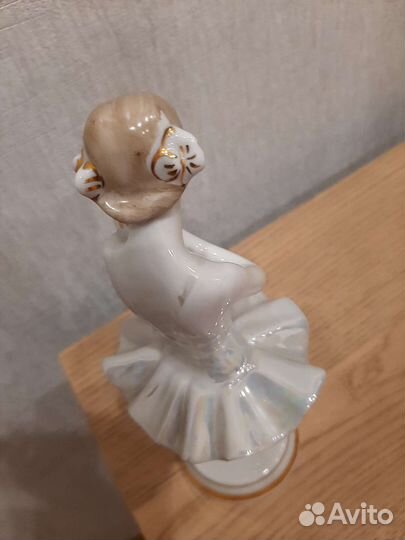Фарфоровые статуэтки СССР балерина