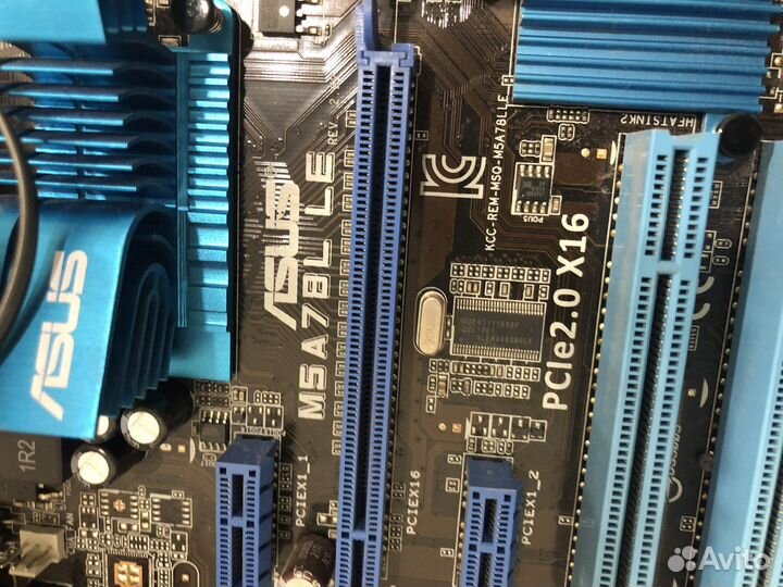 Материнская плата AM3 с процессором AMD FX