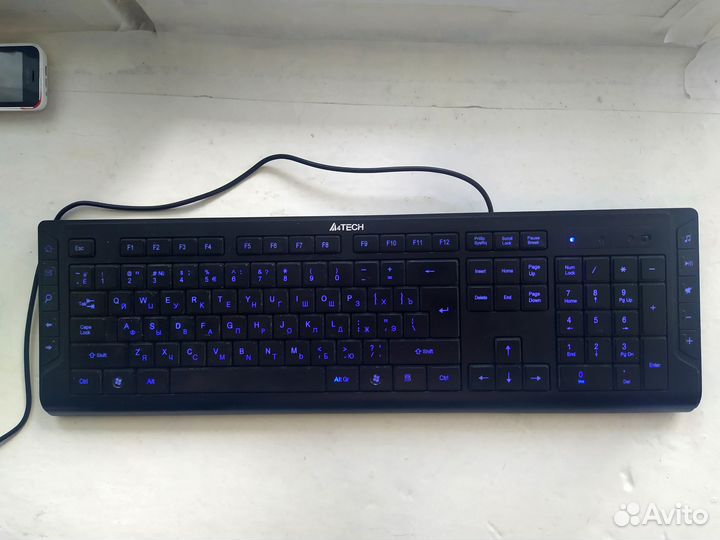 Клавиатура с подсветкой A4Tech KD-600L