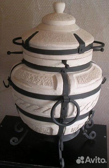 Тандыр средний - восточная керамическая печь