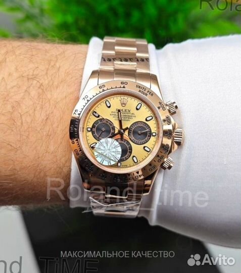 Красивые механические мужские часы Rolex Daytona