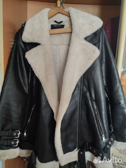 Дубленка женская зимняя