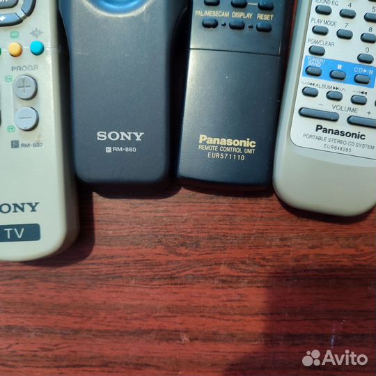 Technics,Sony, Aiwa, Panasonic пульты