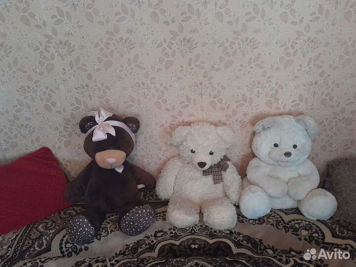 Большие плюшевые медведи