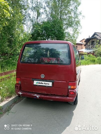 Volkswagen Transporter 2.4 МТ, 1991, 429 000 км