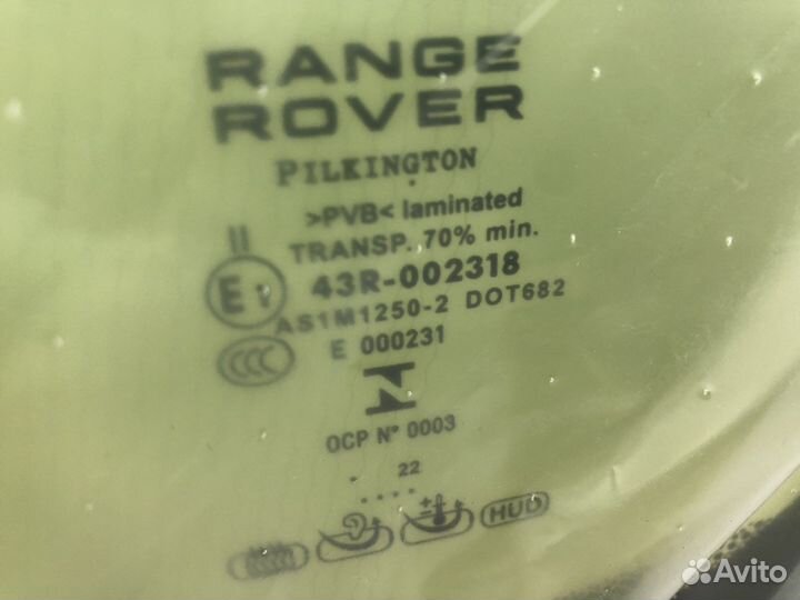 Оригинальные стекла Range Rover