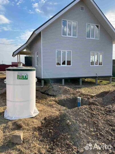 Септик установка монтаж под ключ за 1 день