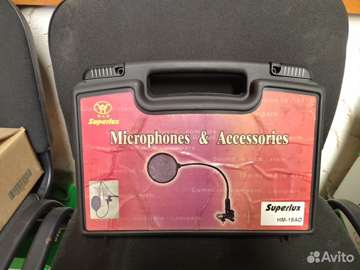 Поп фильтр для микрофона HM-18AD