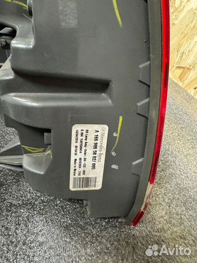 Фонарь задний правый gle166 gle 166 w166 w 166